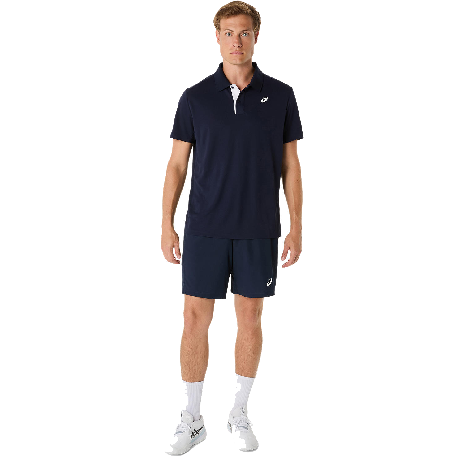 Court Polo Shirt Men Dark Blue