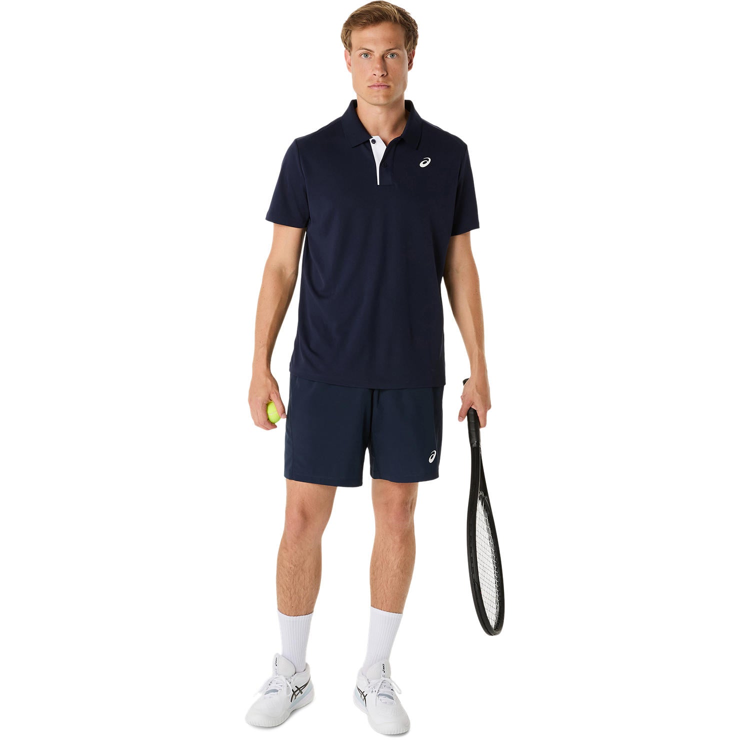 Court Polo Shirt Herren Navy