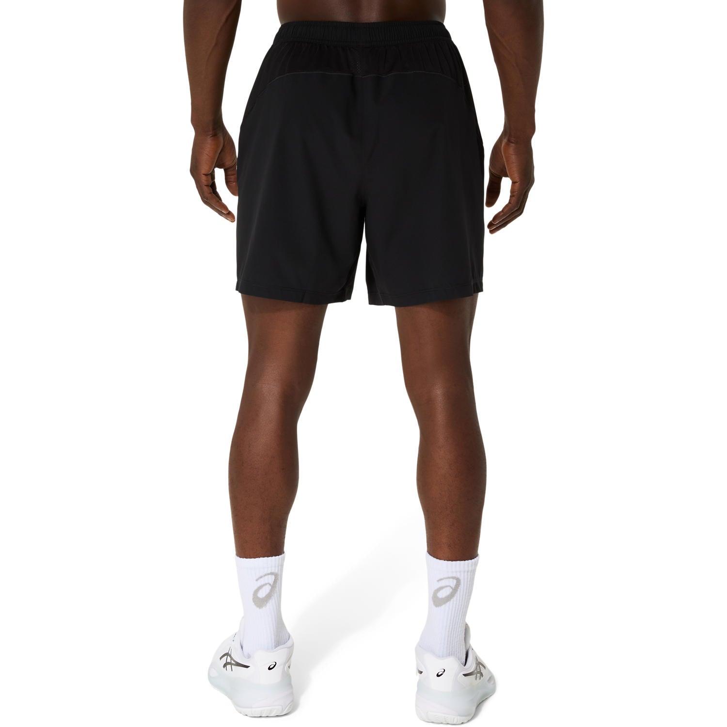 Court 7in Shorts Herren Schwarz