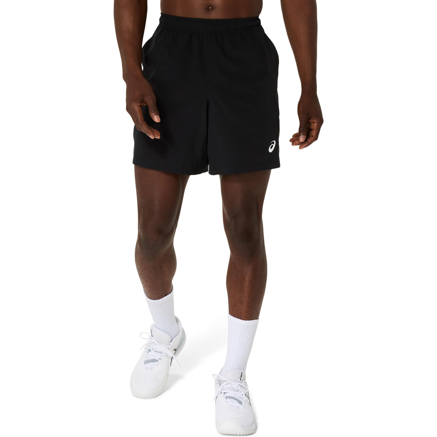 Court 7in Shorts Herren Schwarz