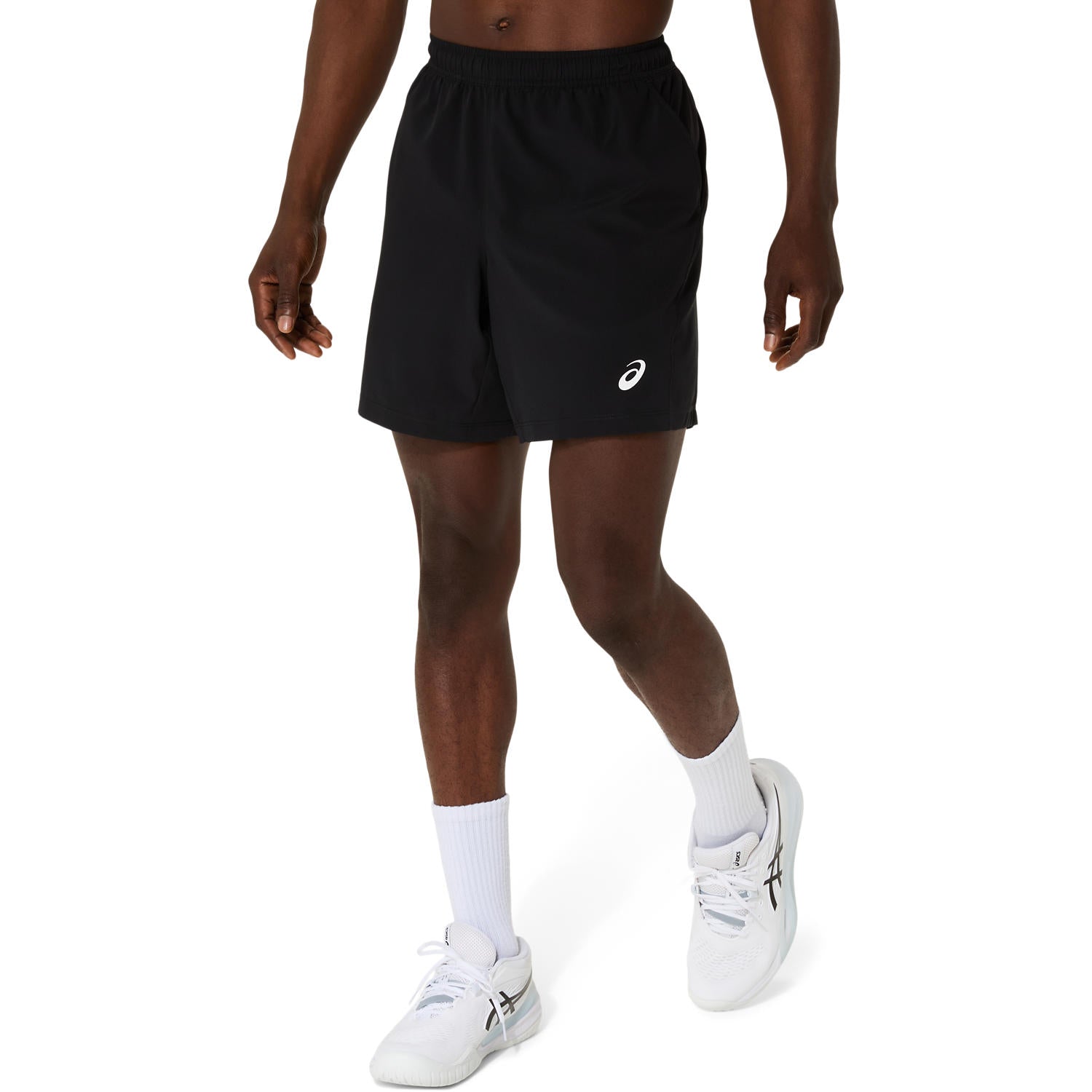 Court 7in Shorts Herren Schwarz