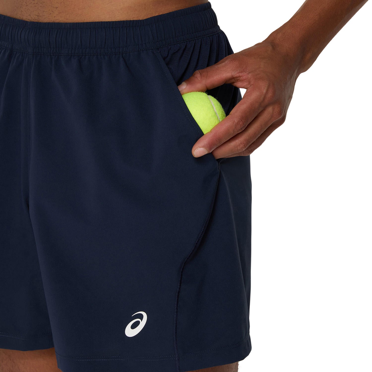 Court 7in Short Homme Bleu Foncé