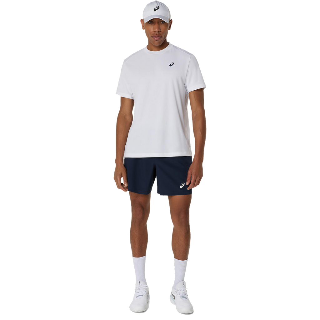 Court 7in Short Homme Bleu Foncé