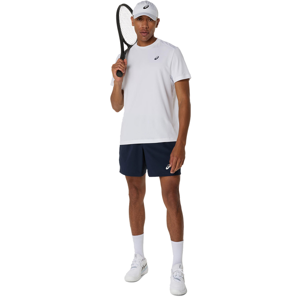 Court 7in Short Homme Bleu Foncé