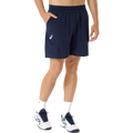 Short homme bleu marine découpé au laser de 18 cm
