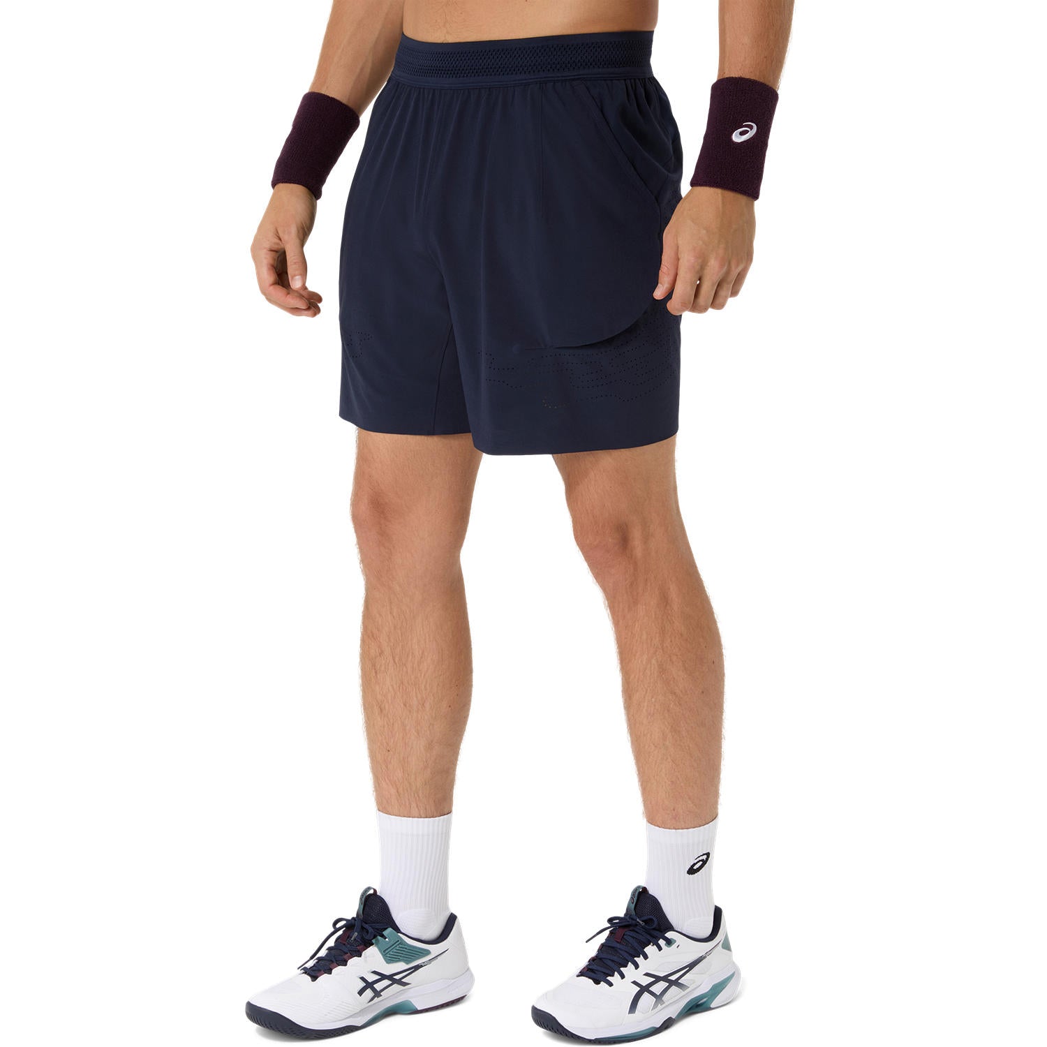 Match Laser Cut 7in Short Herren Navy