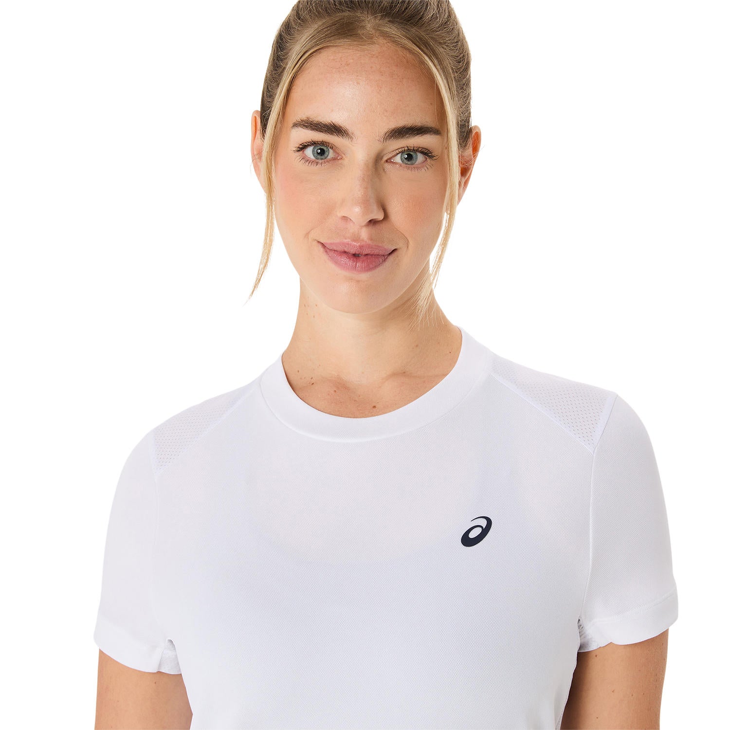 Court SS Top Women White