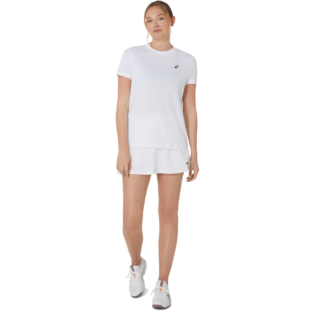 Court SS Top Femme Blanc