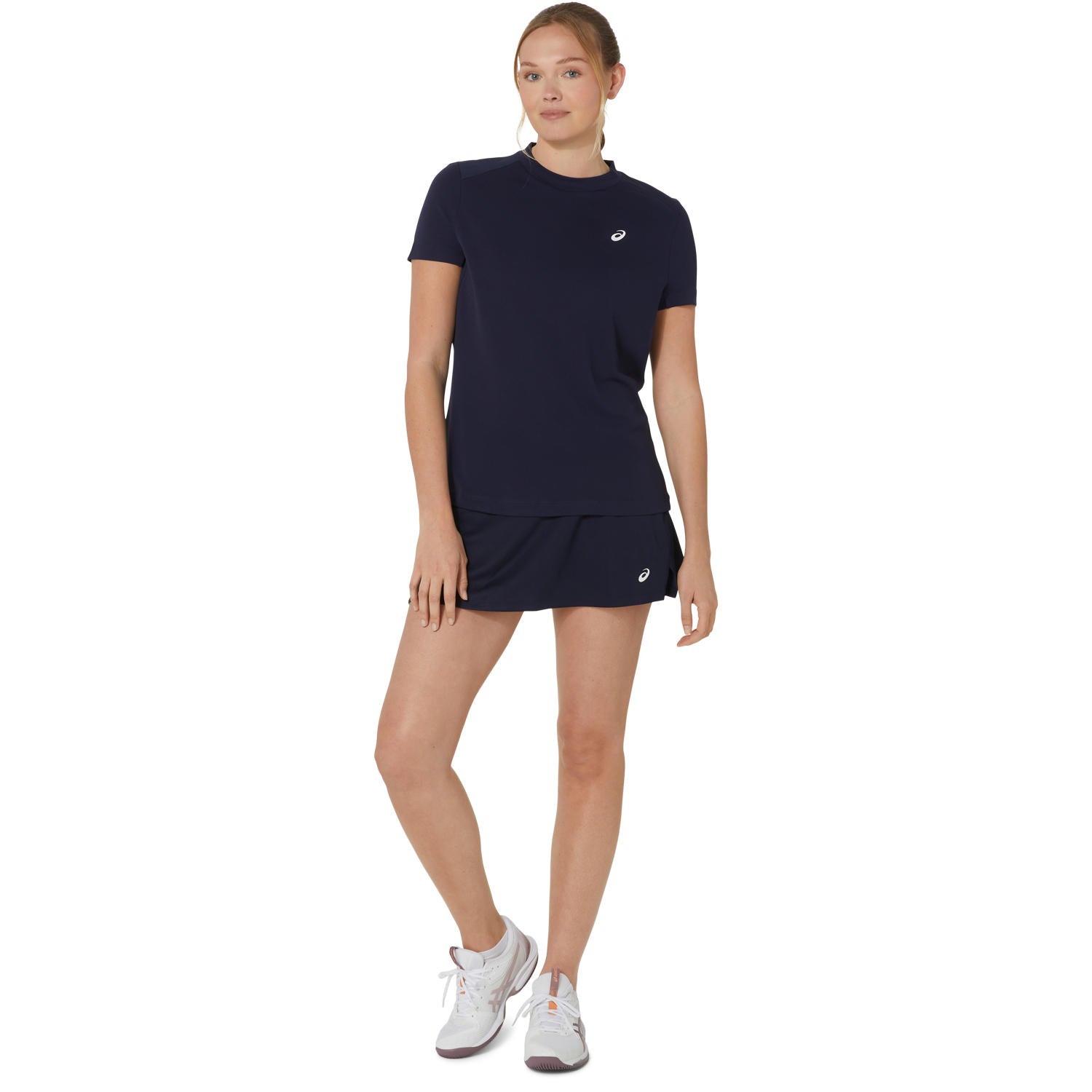 Court SS Top Damen Navy