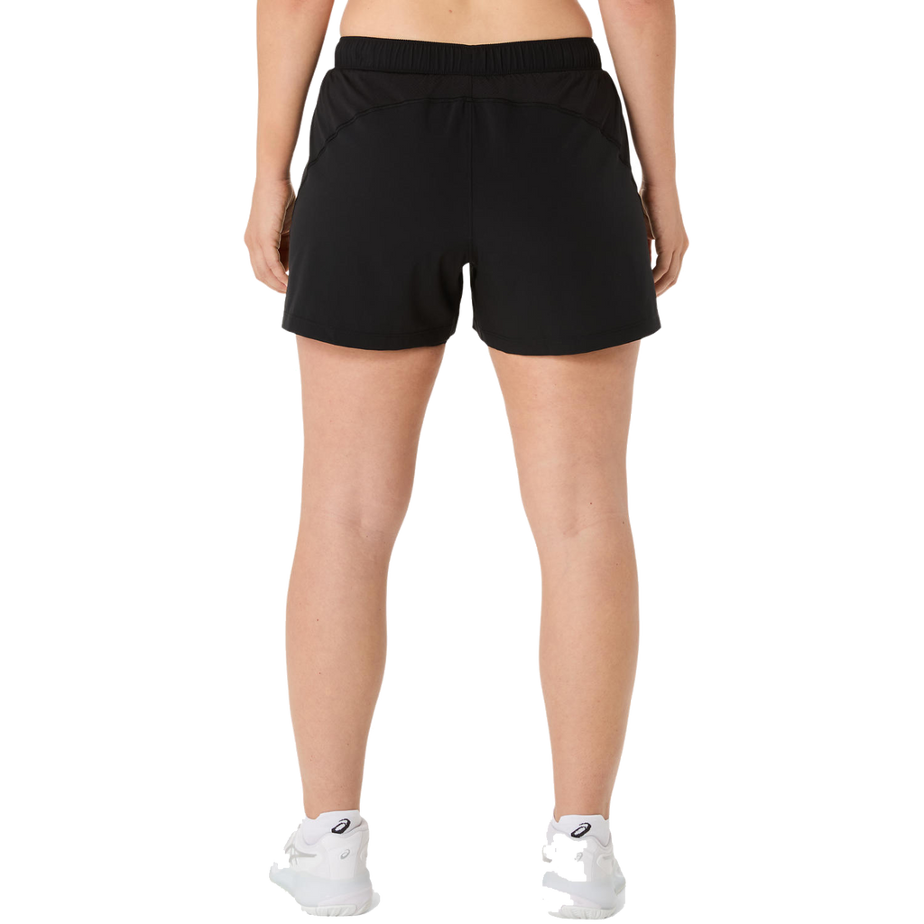 Court 2-N-1 Short Damen Schwarz