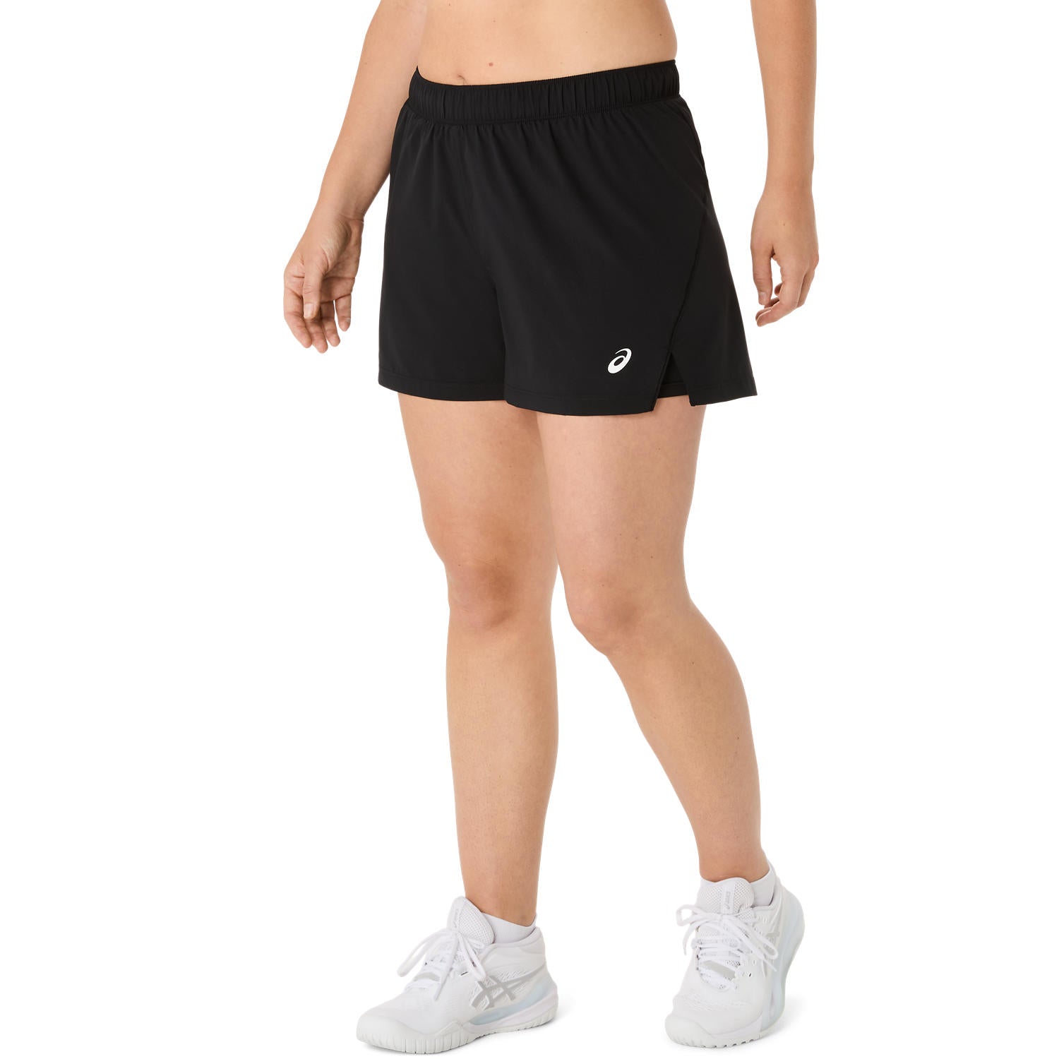 Court 2-N-1 Short Damen Schwarz