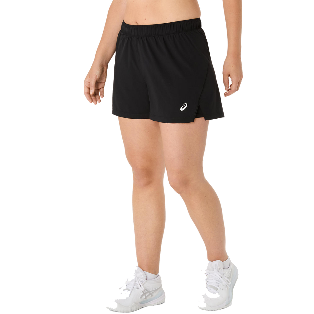 Court 2-N-1 Short Damen Schwarz
