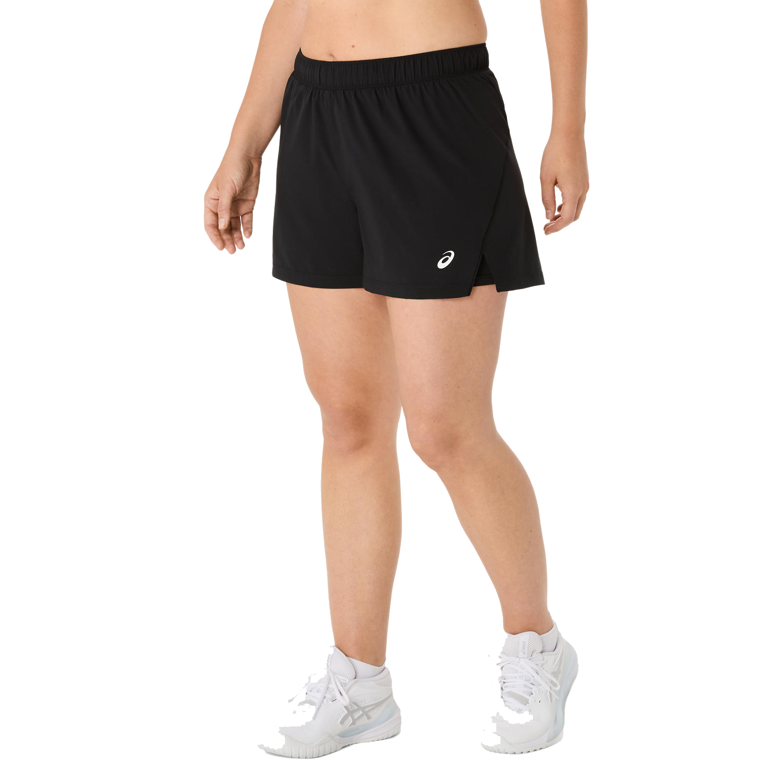 Court 2-N-1 Short Damen Schwarz