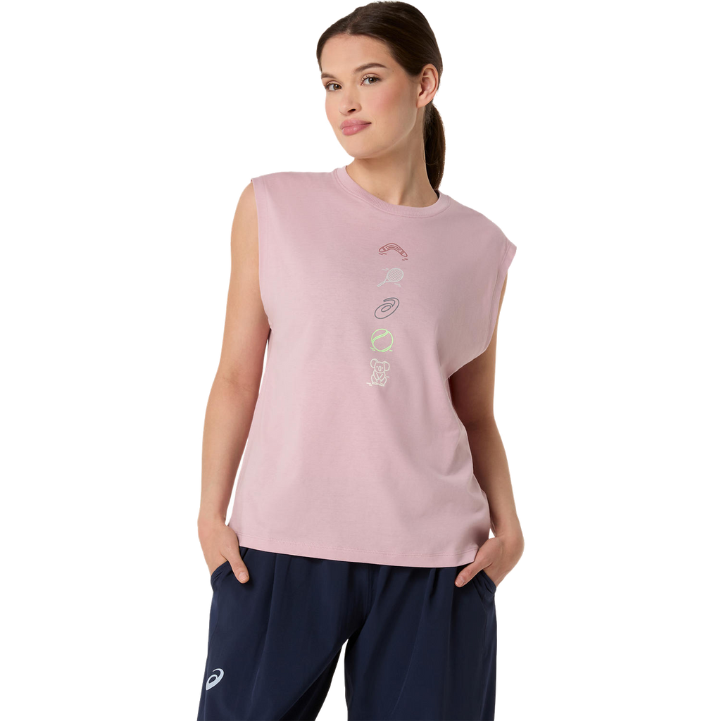 Game Graphic Top Women's Morganite