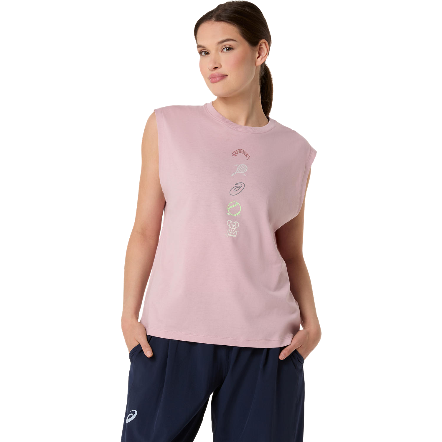 Game Graphic Top Women's Morganite