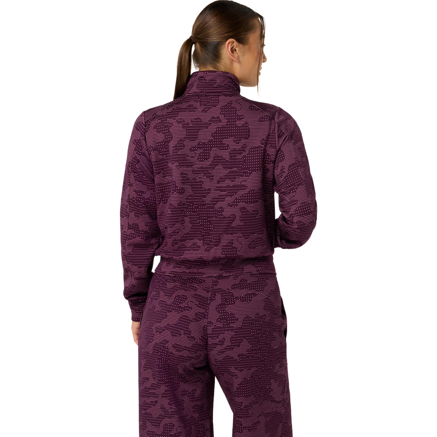 Match Jacke Damen Aubergine