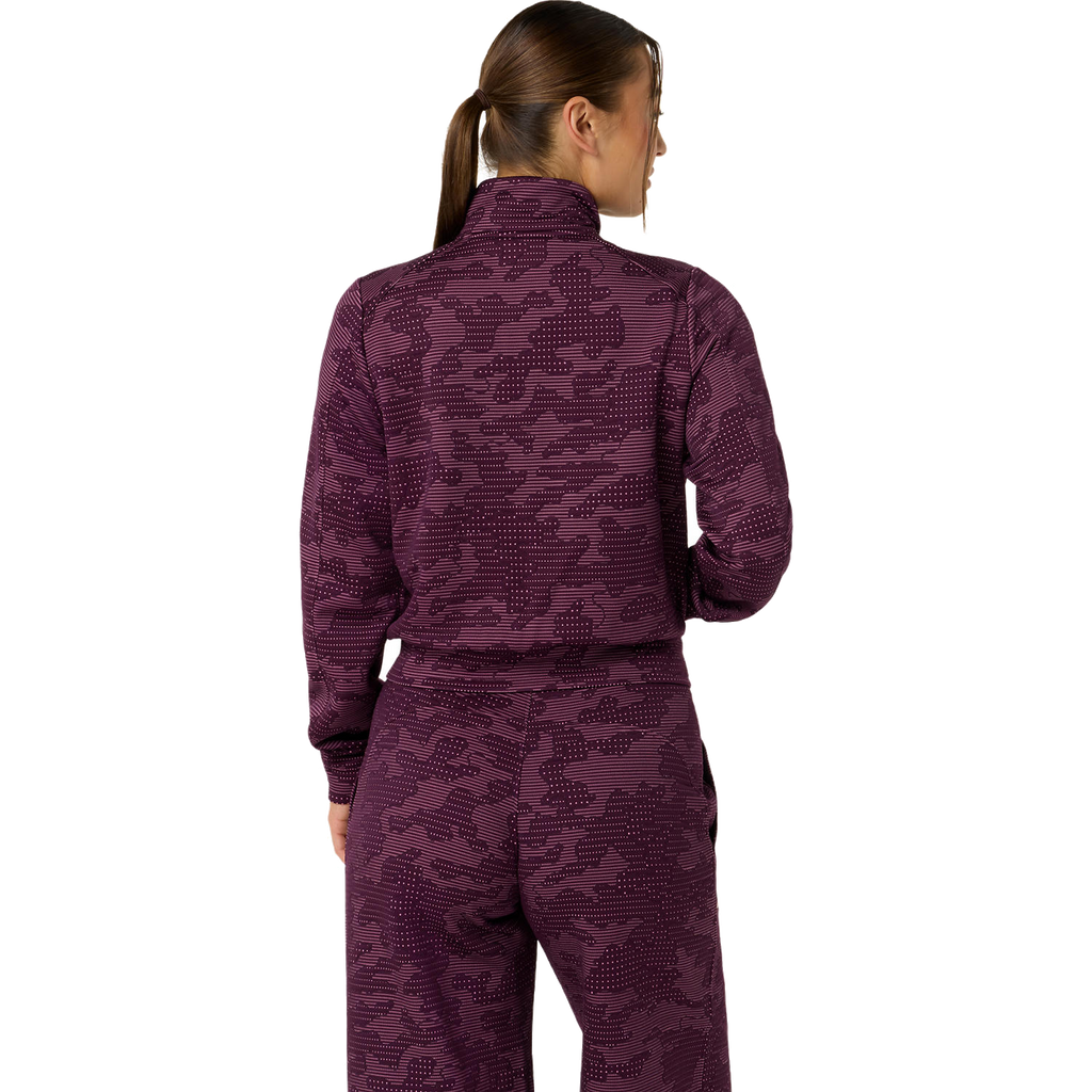 Veste Match pour femme, couleur aubergine