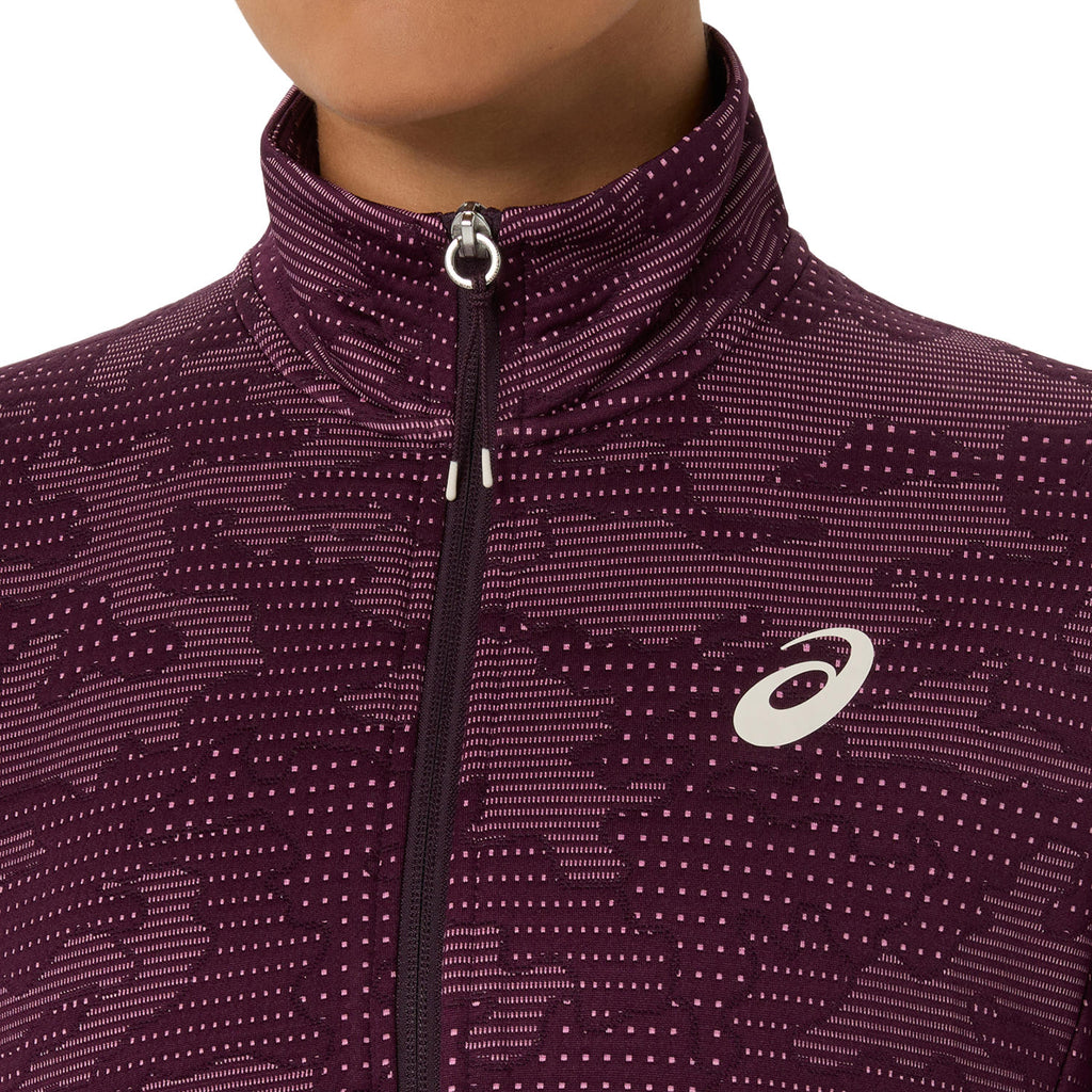Veste Match pour femme, couleur aubergine