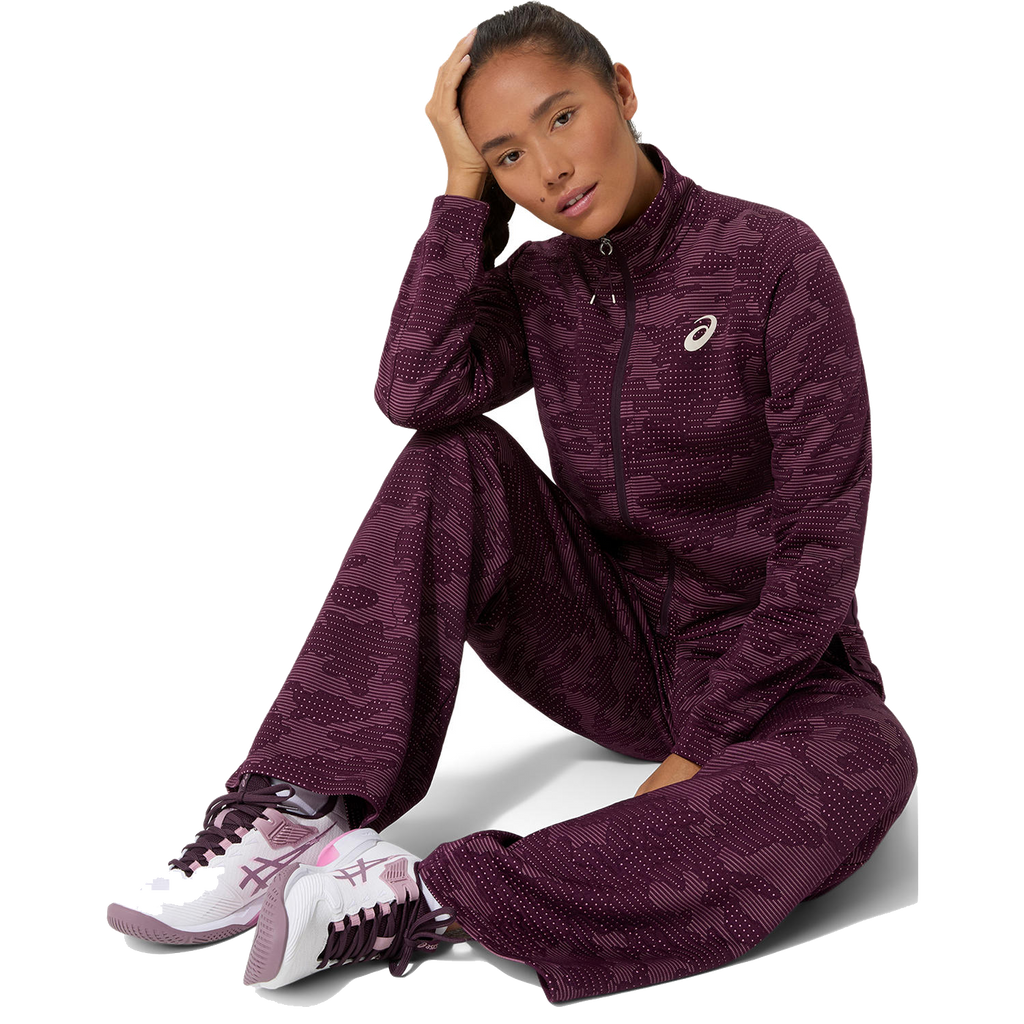 Veste Match pour femme, couleur aubergine