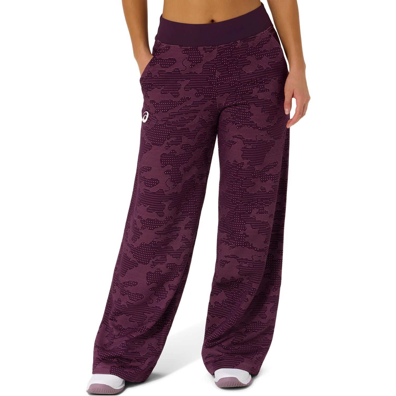 Match Pant Damen Aubergine
