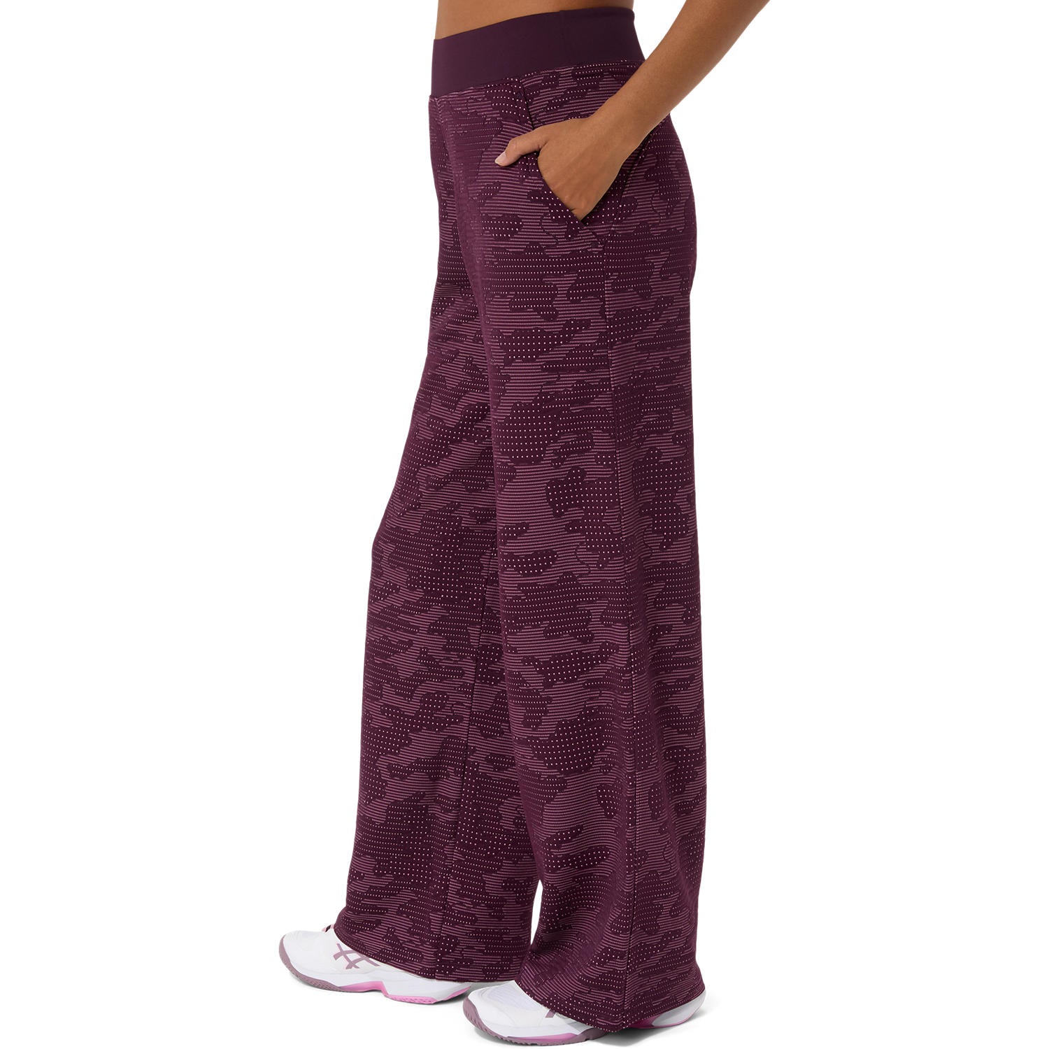 Match Pant Damen Aubergine