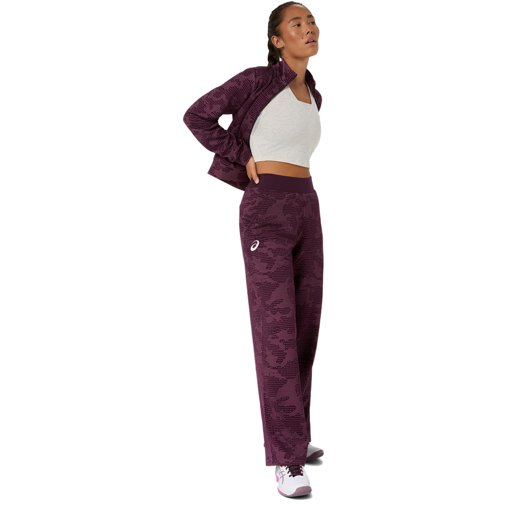 Pantalon Match Femme Aubergine