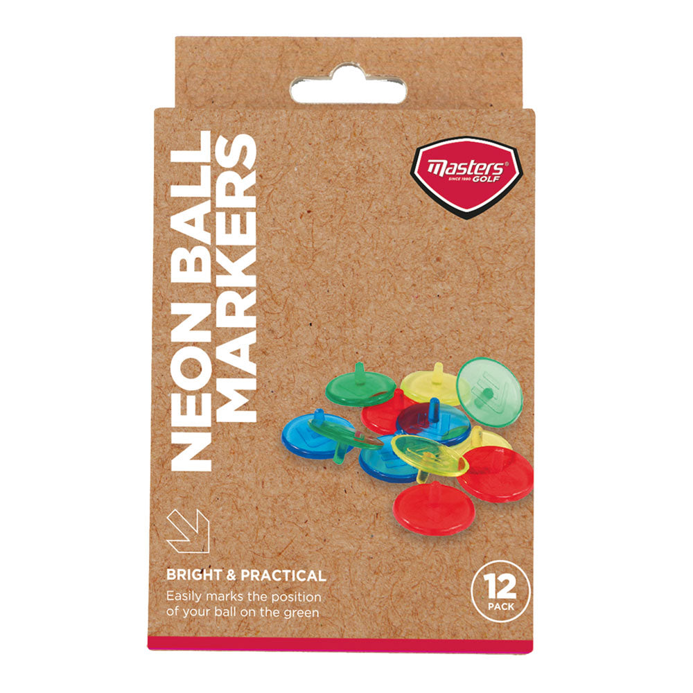 Ballmarker Neon 12er Pack
