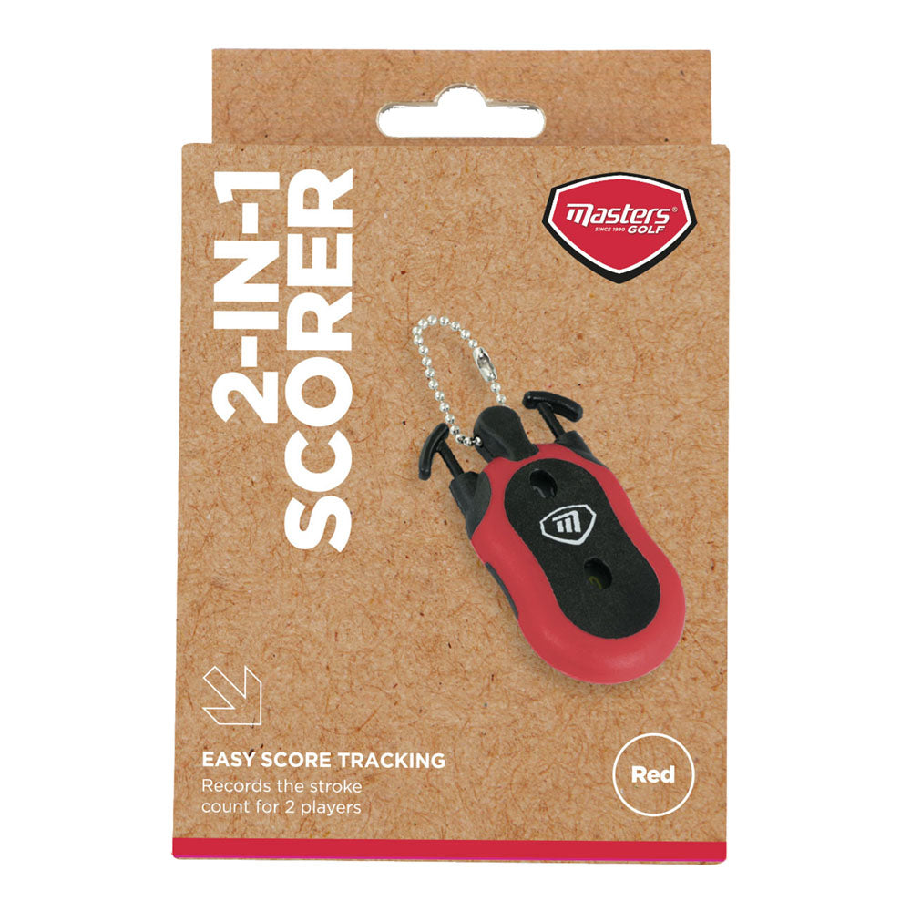 2-in-1 Scorer Stroke Counter for Two Players