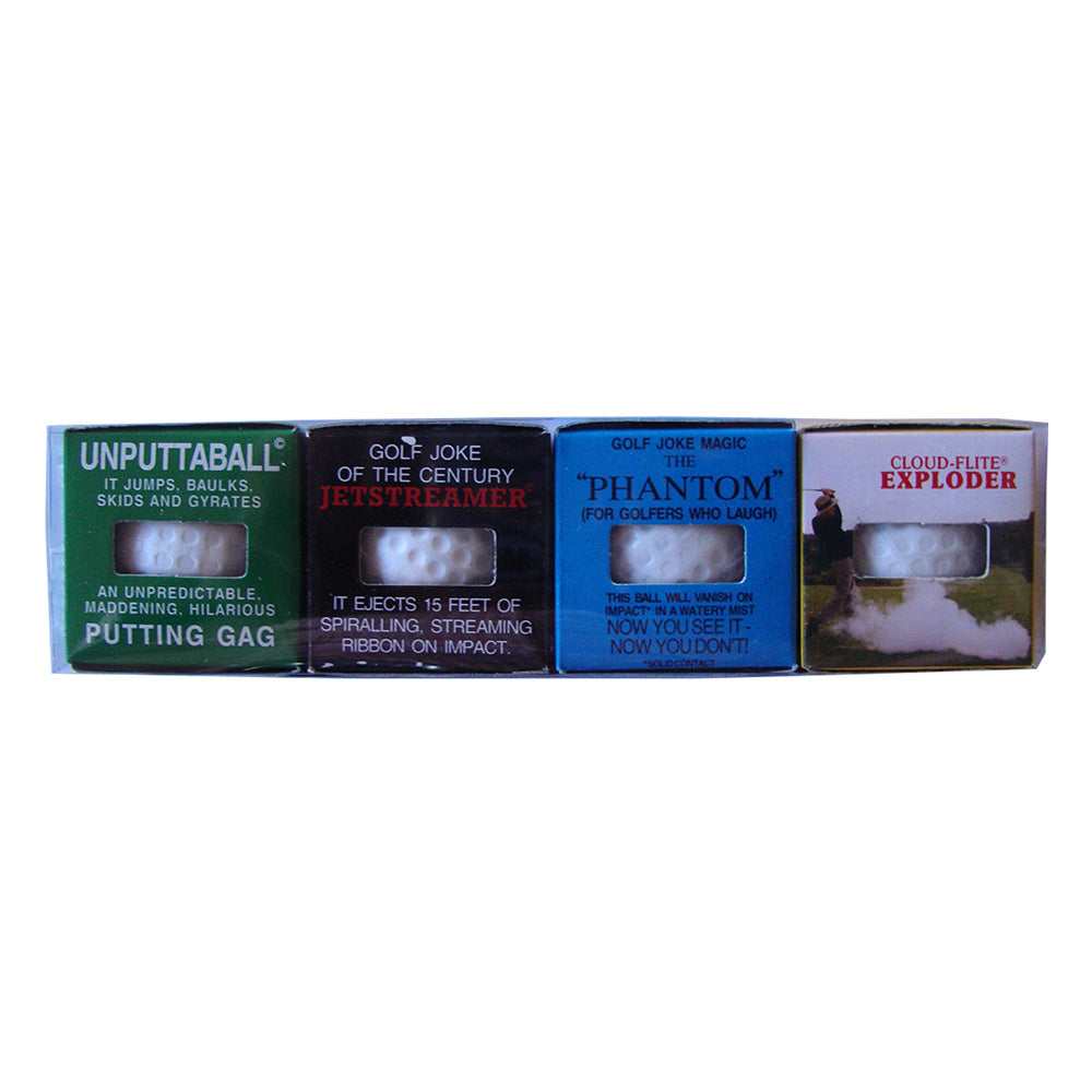 Scherz Golfbälle 4er Set