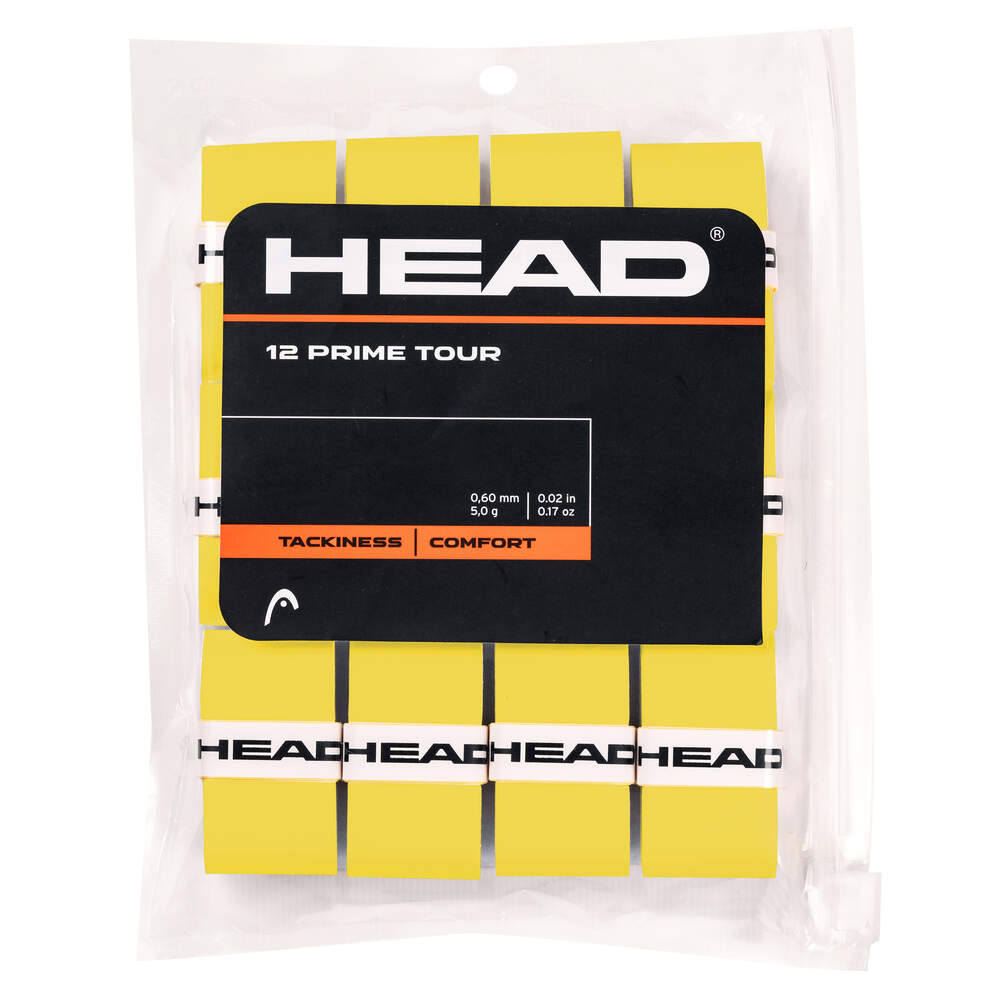 Prime Tour Overgrip 12er Pack Gelb