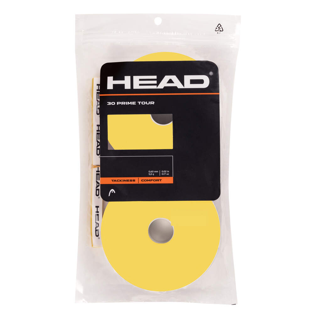 Prime Tour Overgrip 30er Pack Gelb