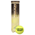 Boîte de 4 balles de tennis HEAD Tour XT