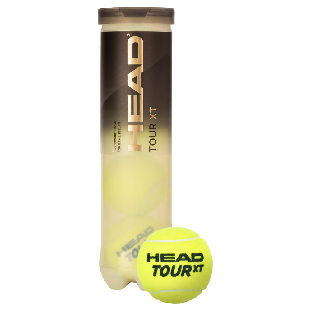 Boîte de 18 balles de tennis HEAD Tour XT (4 unités)