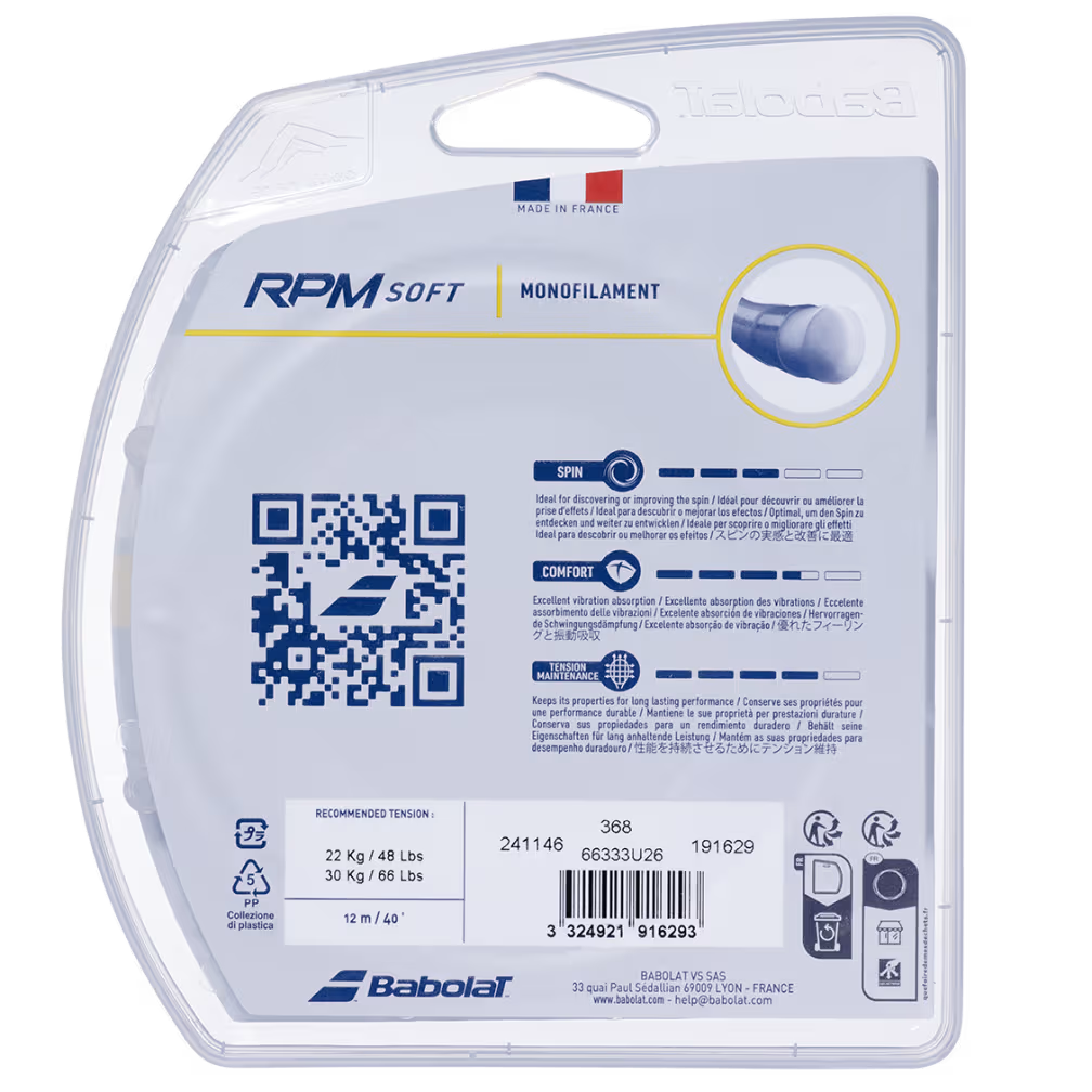 RPM Soft 12m Saitenset Radiant Sunset