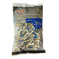 Pride Professional Tee System 3 1/4" White, Pack of 75