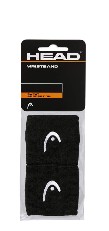 2.5" Sweatband Black