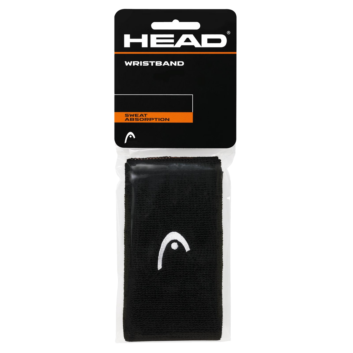 5" sweatband black