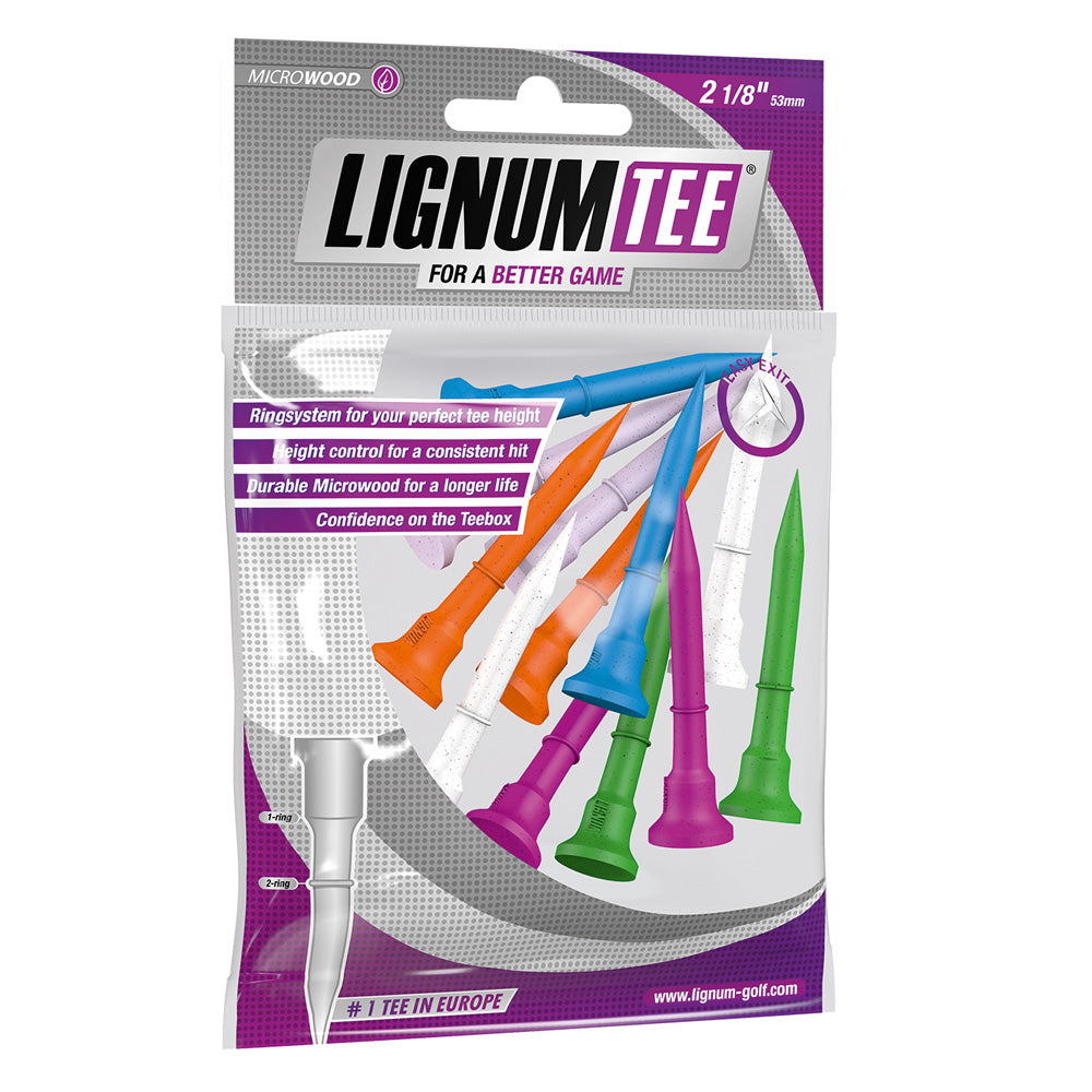 Lignum Tees 53mm Mehrfarbig