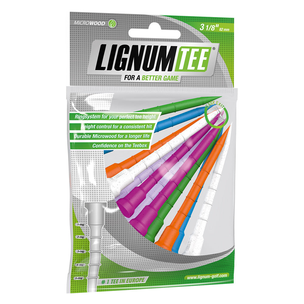 Lignum Tees 82mm Mehrfarbig