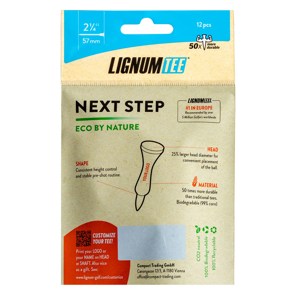 Lignum Next Step Tees 2 1/4"