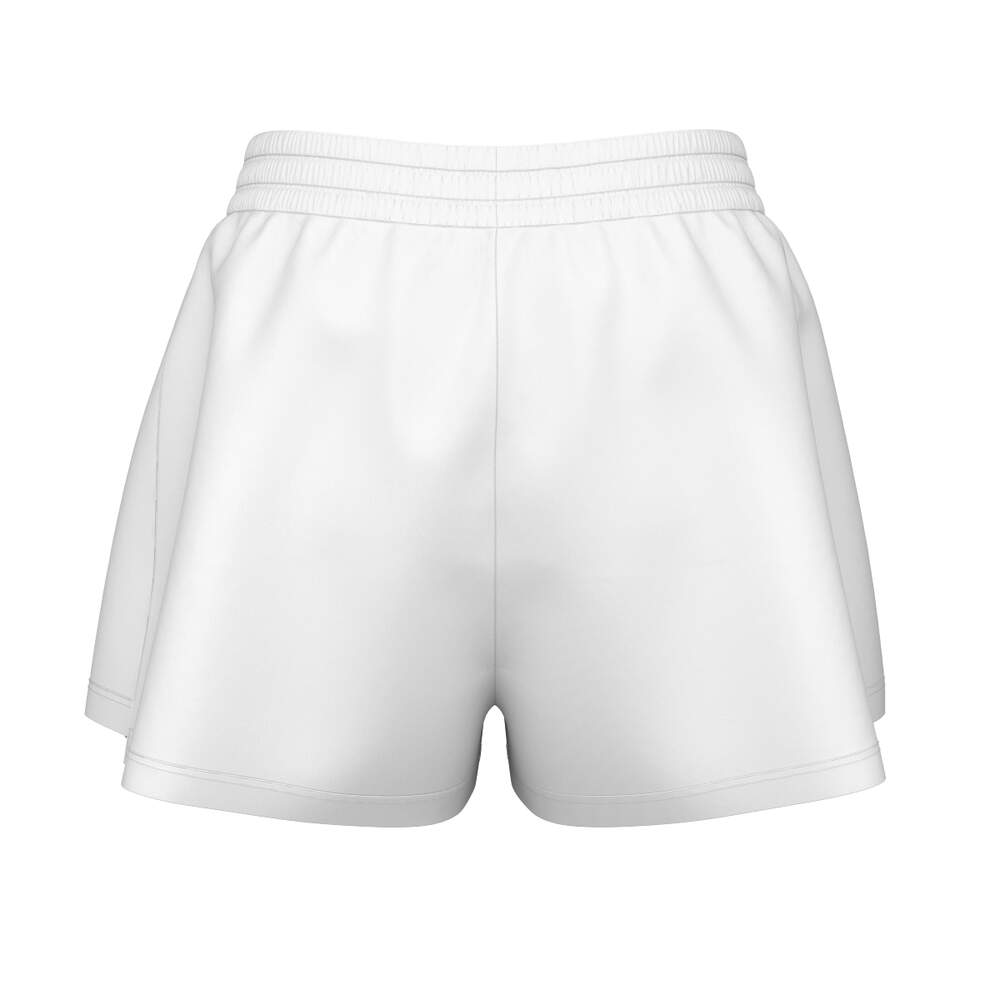 Short de jeu blanc pour femme