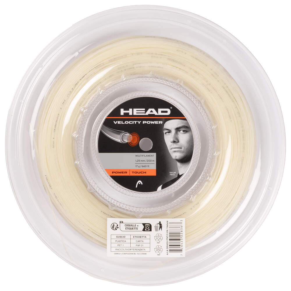 Velocity MLT Power 200m string reel Natural