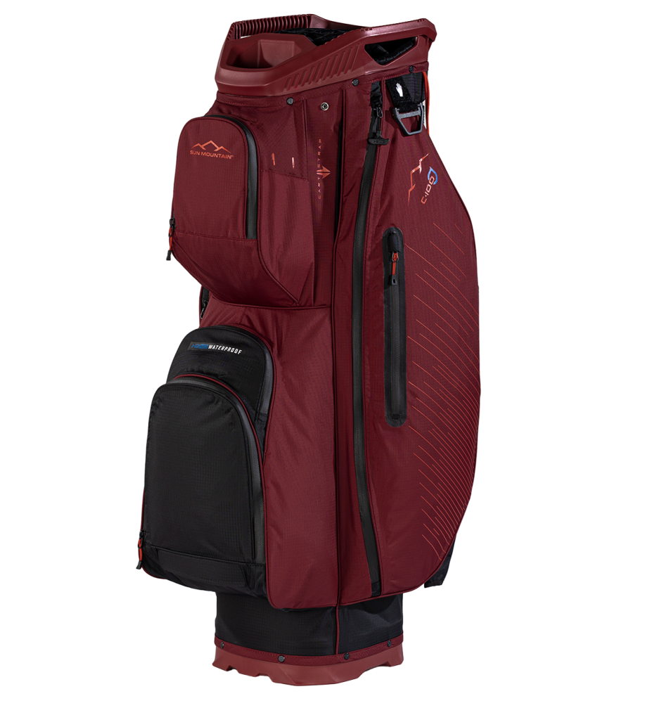 C100 H2NO Cart Bag Steel/Black/Red