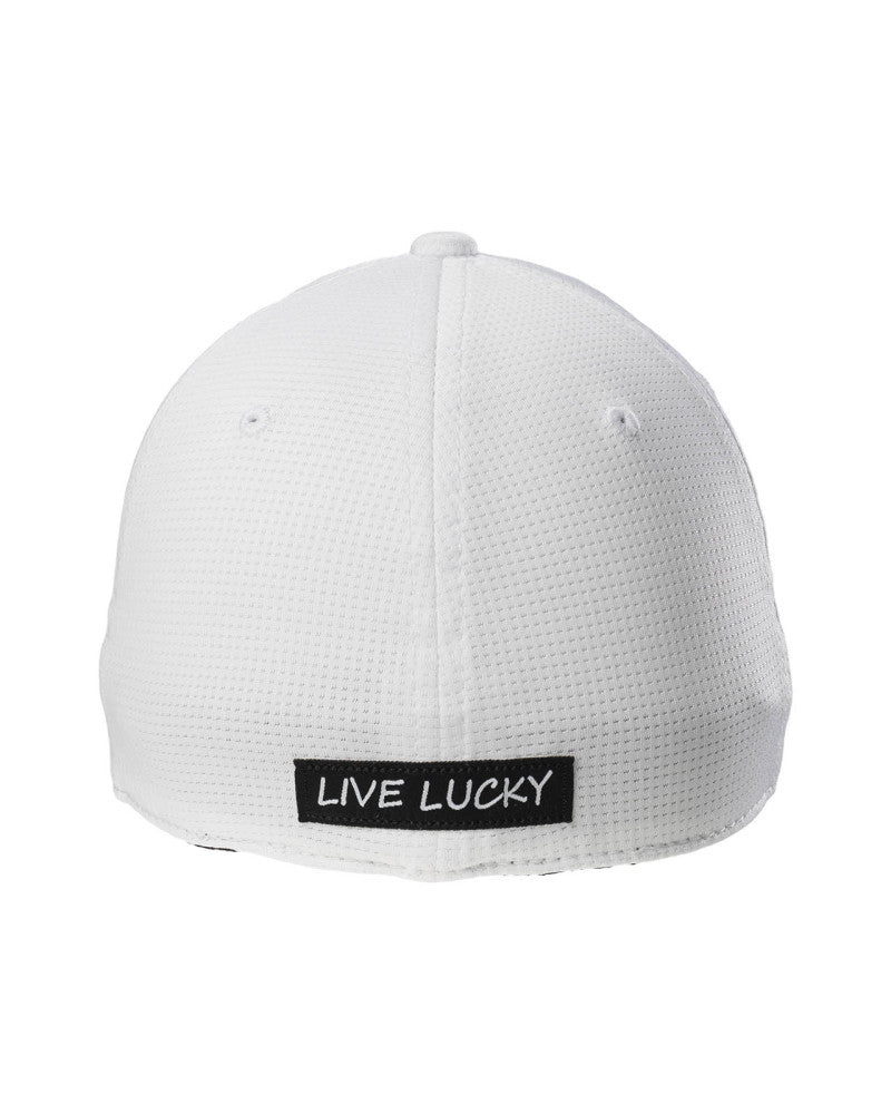 Iron X Fitted Cap White/Blue