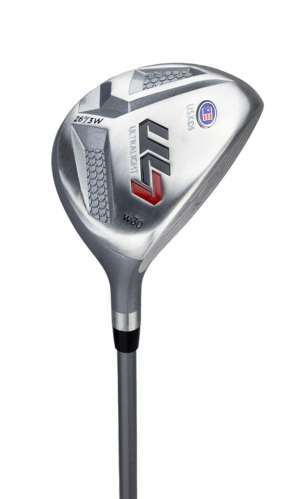 Children's Golf Set UL7 Set 39" (100-107 cm) 3 Clubs Red