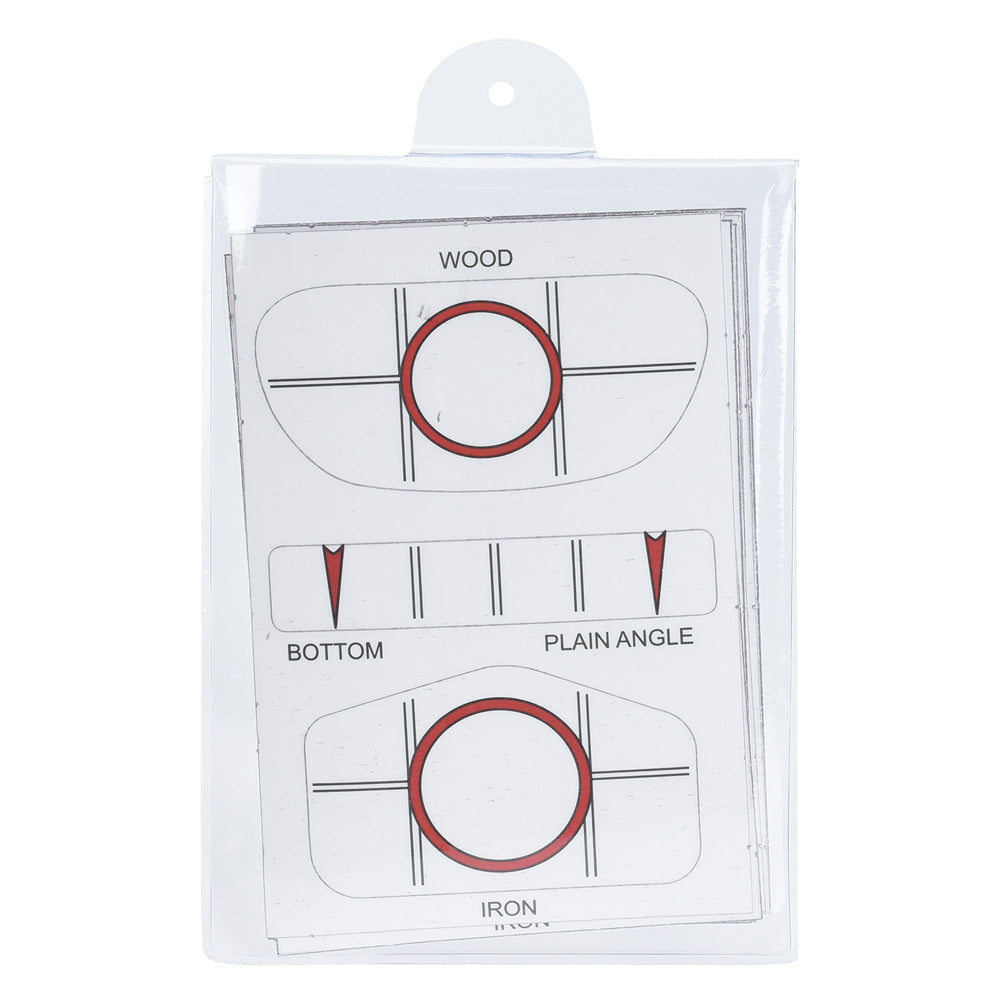 Golf Impact Tape Treffbild-Aufkleber