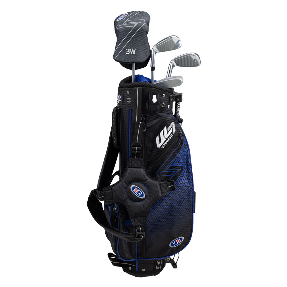 Ensemble de golf pour enfants UL7, 4 clubs, bleu, 115–122 cm (45 pouces)