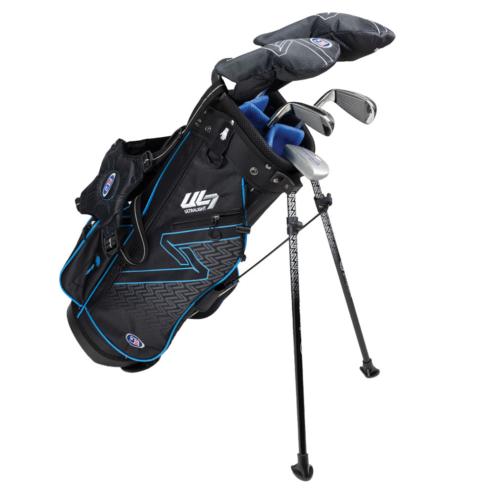 Ensemble de golf pour enfants UL7, 48" (122–130 cm), 5 clubs, turquoise
