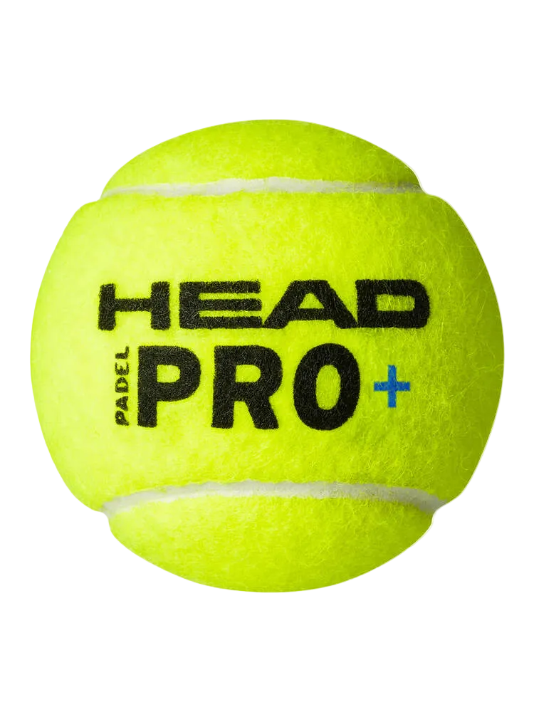 HEAD Pro + Padel Balls 3-ball Can