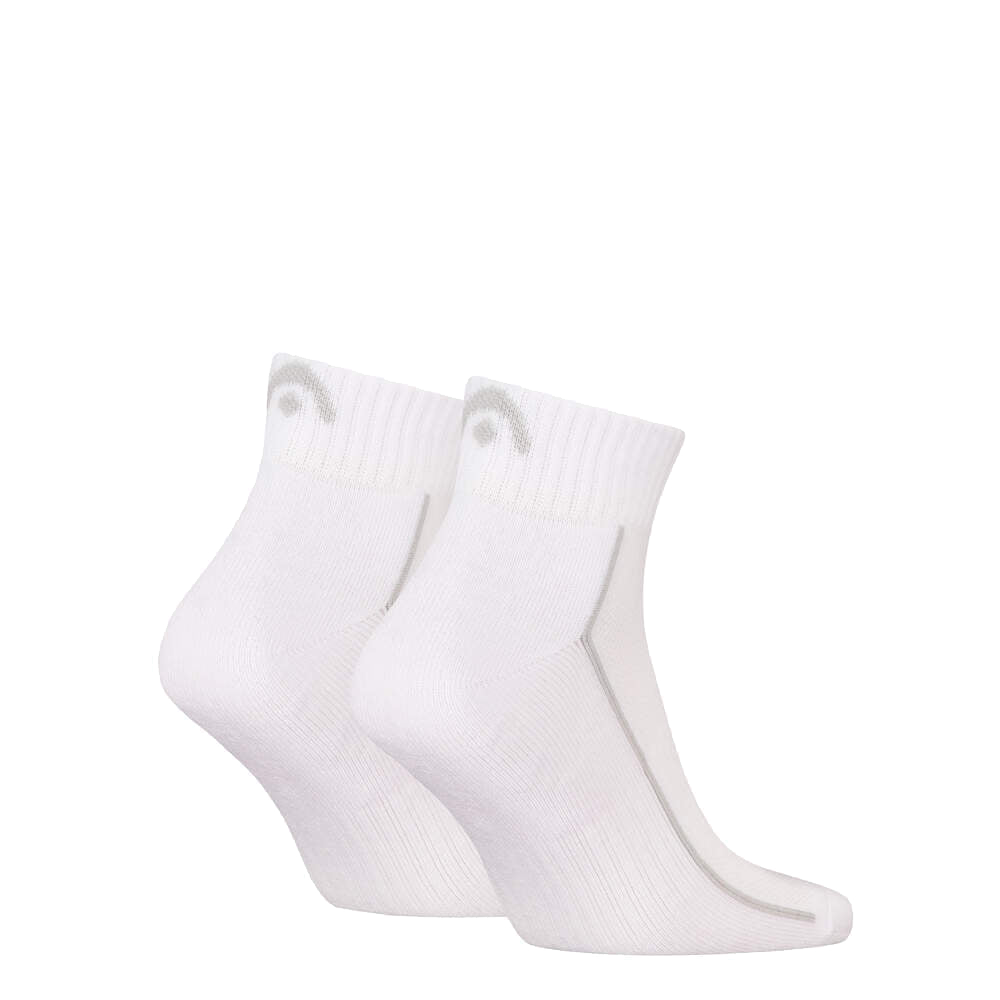 Performance Quarter Socks 2-Pack White